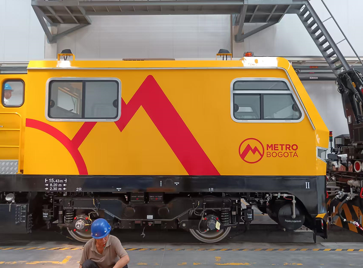中車首批多功能軌道車發往哥倫比亞，深盟新材料攜手國際油漆提供整體涂裝涂料解決方案